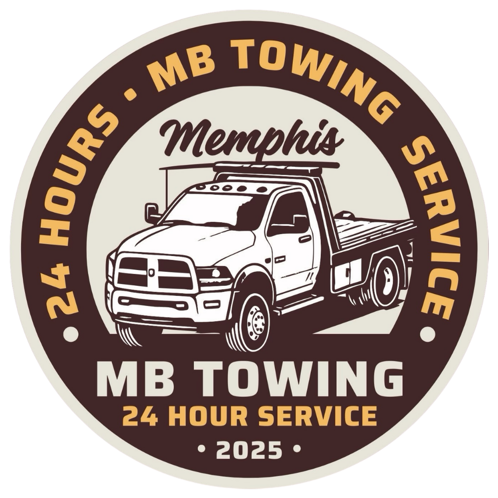 M B Towing Logo Transparent